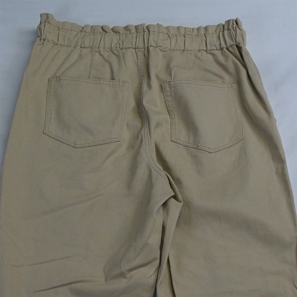NEW LOFT Medium Tall MT Khaki Pull On Utility Chino Pants - Picture 6 of 7